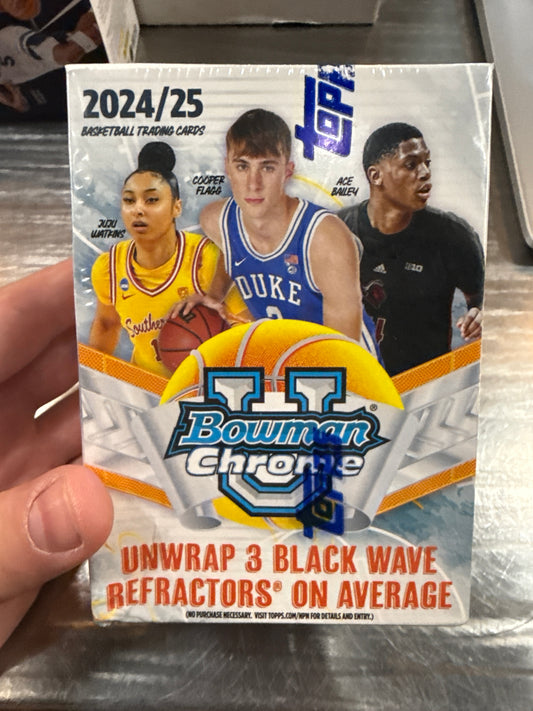 2024 bowman chrome u basketball blaster