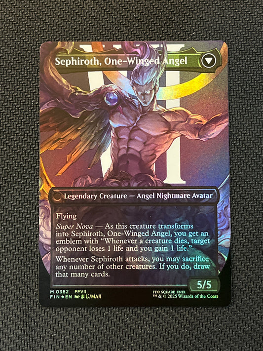 #0382 Sephiroth, Fabled SOLDIER // Sephiroth, One-Winged Angel (Foil) Final Fantasy