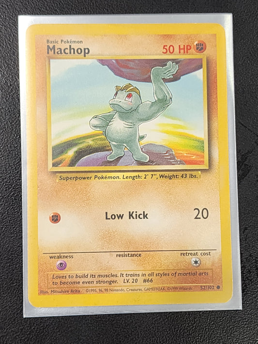 #052/102 Machop Base Set