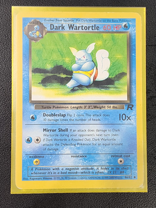 #46/82 Dark Wartortle Team Rocket