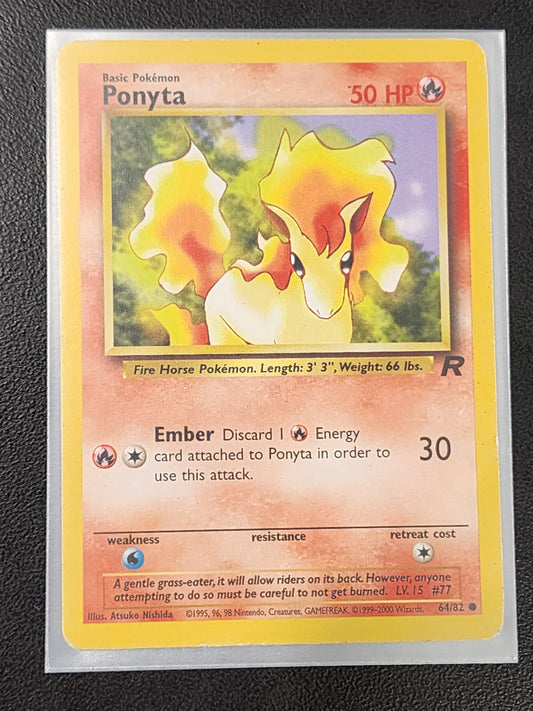 #64/82 Ponyta Team Rocket