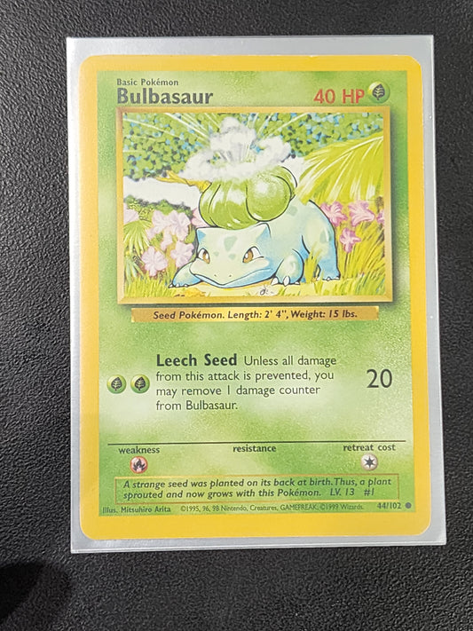 #044/102 Bulbasaur Base Set