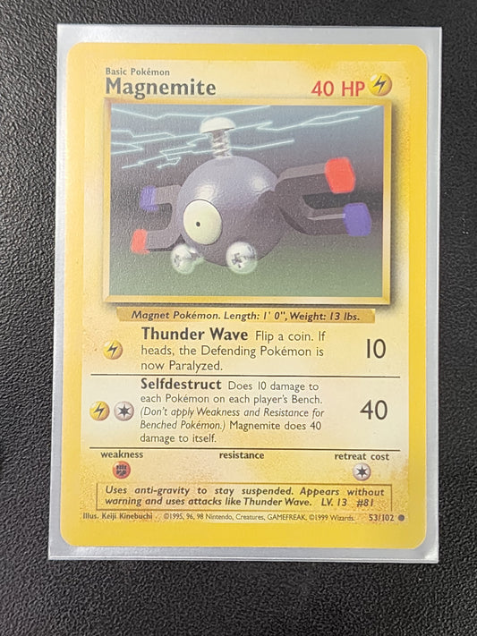 #053/102 Magnemite Base Set