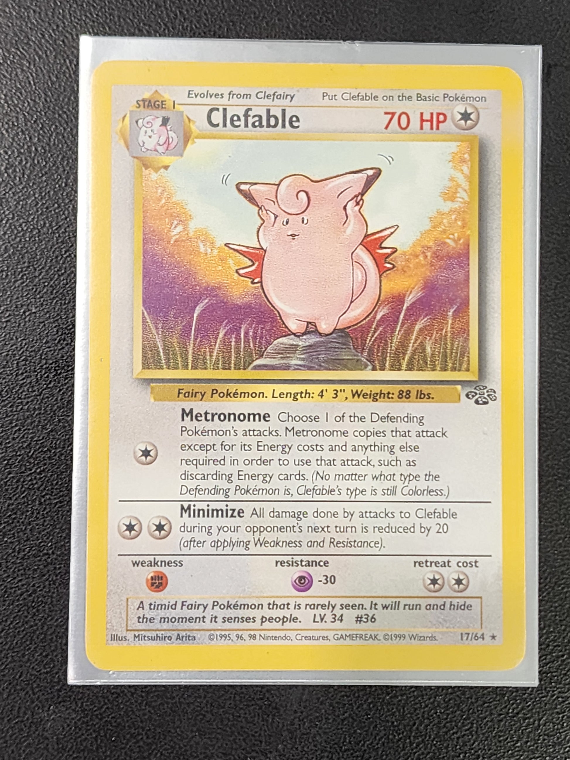 #17/64 Clefable (17) Jungle