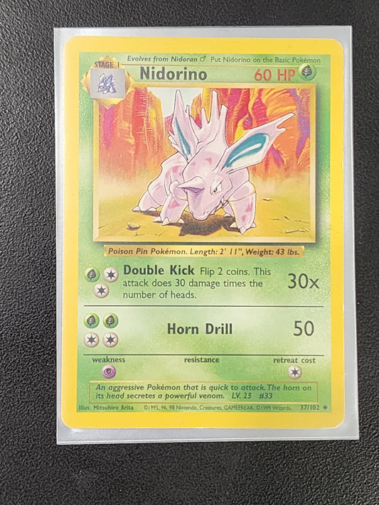 #037/102 Nidorino Base Set