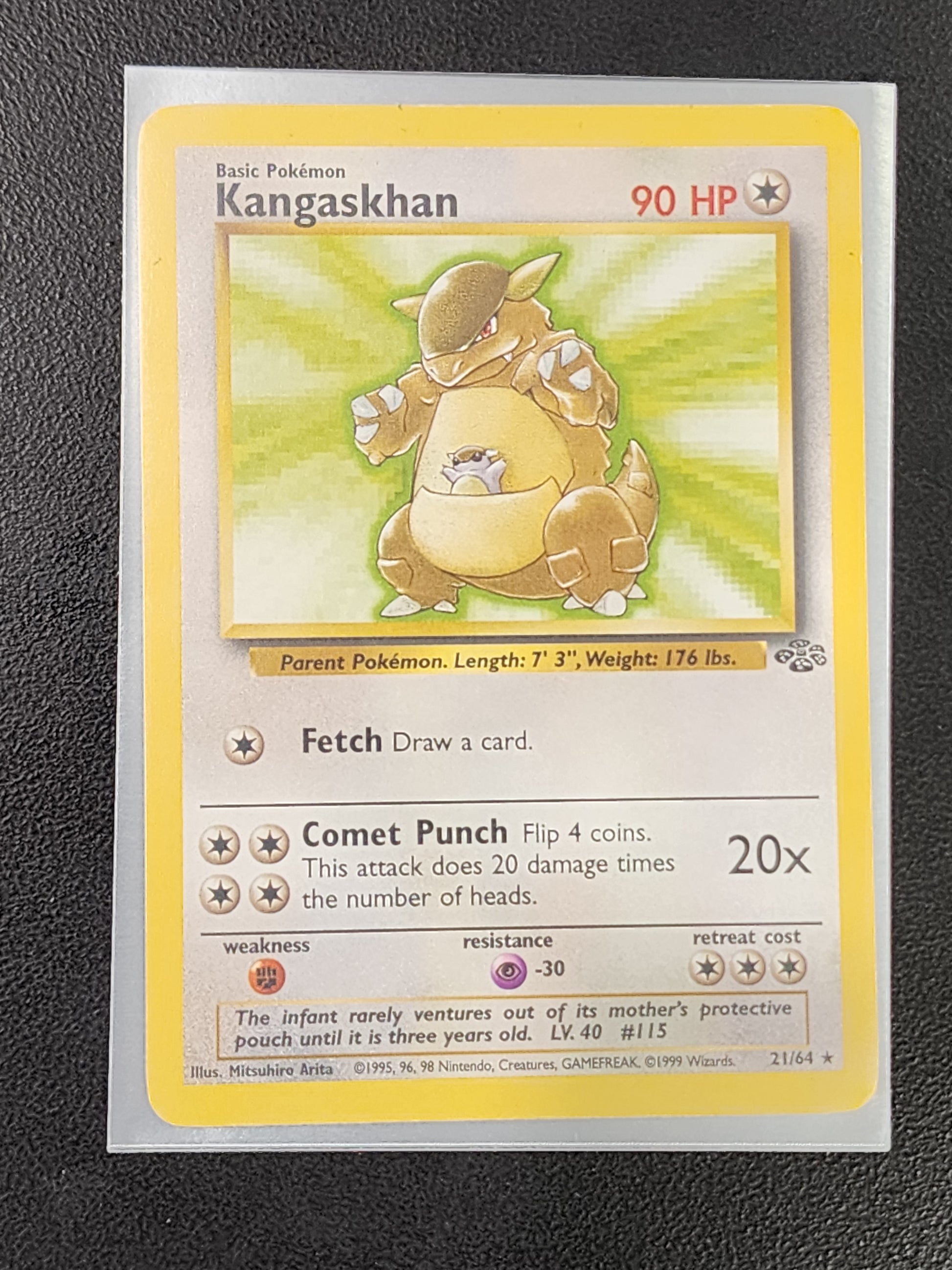 #21/64 Kangaskhan (21) Jungle