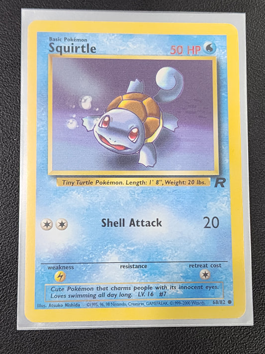 #68/82 Squirtle Team Rocket