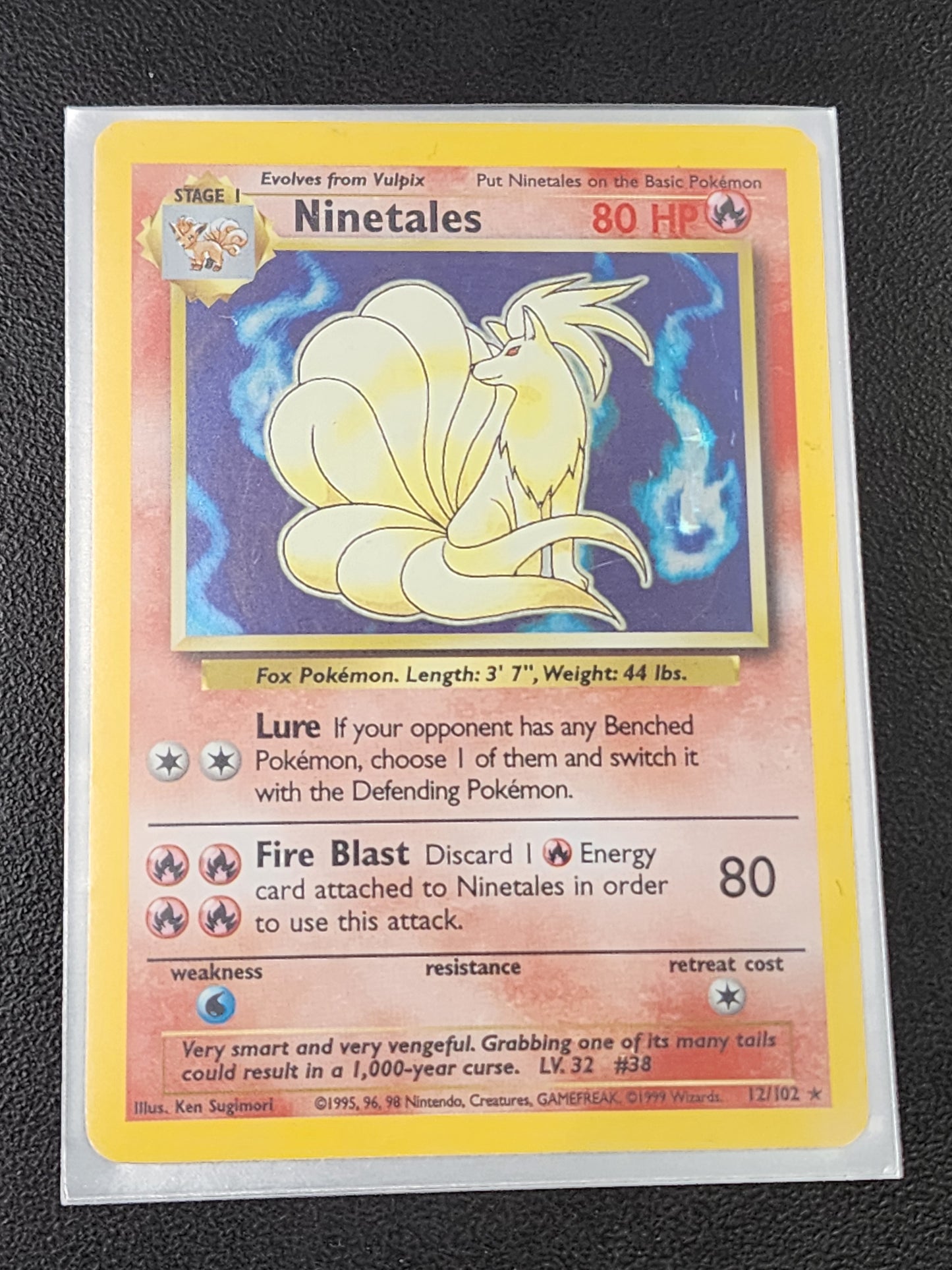 #012/102 Ninetales Base Set