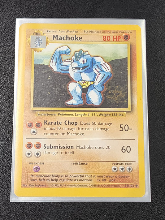 #034/102 Machoke Base Set