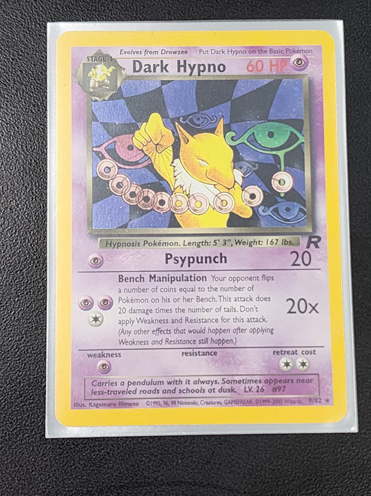 #09/82 Dark Hypno (9) Team Rocket