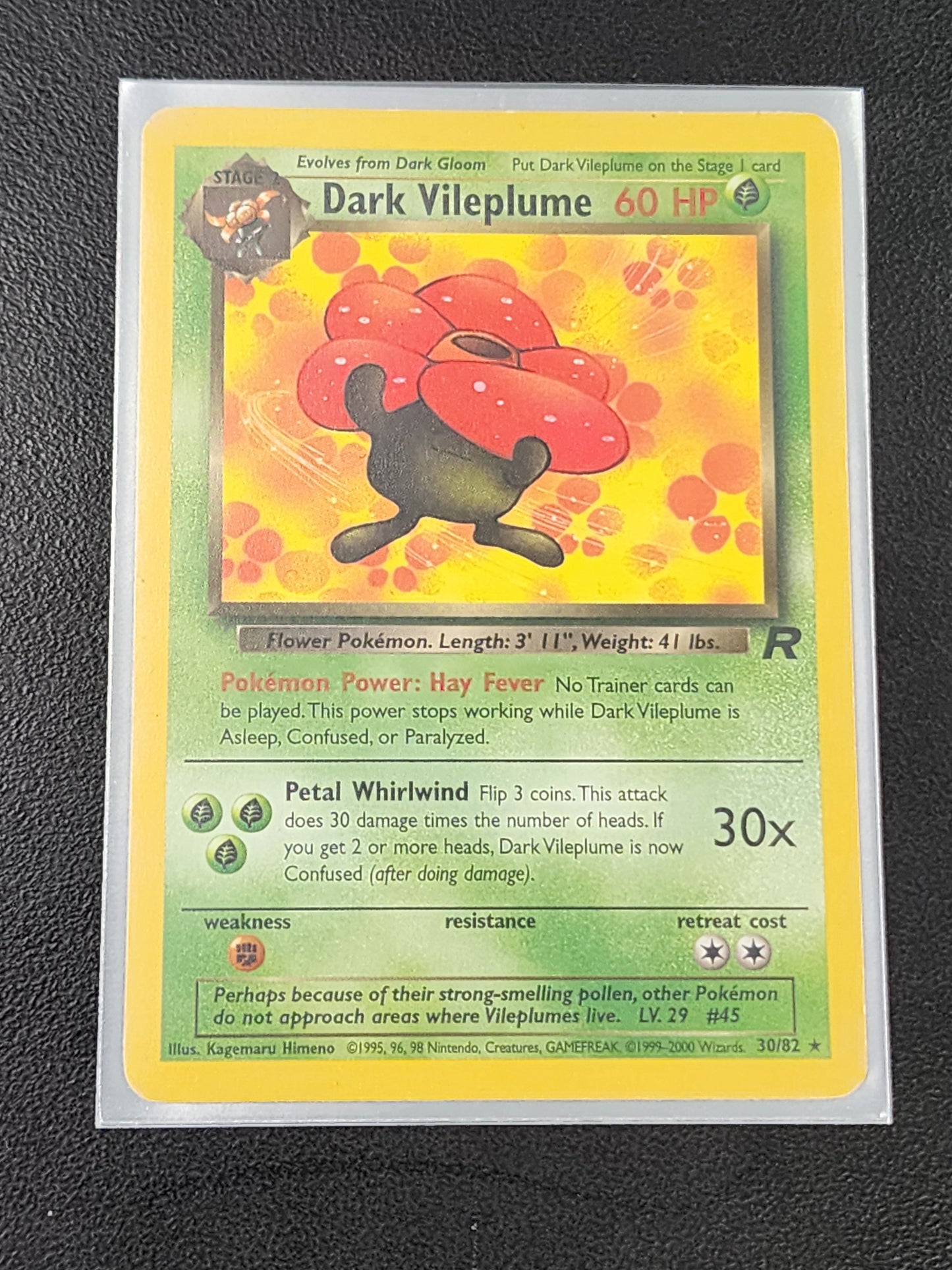 #30/82 Dark Vileplume (30) Team Rocket