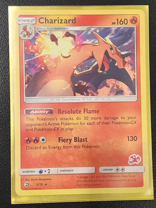 #003/070 Charizard - 3/70 (#39 Charizard Stamped) Battle Academy