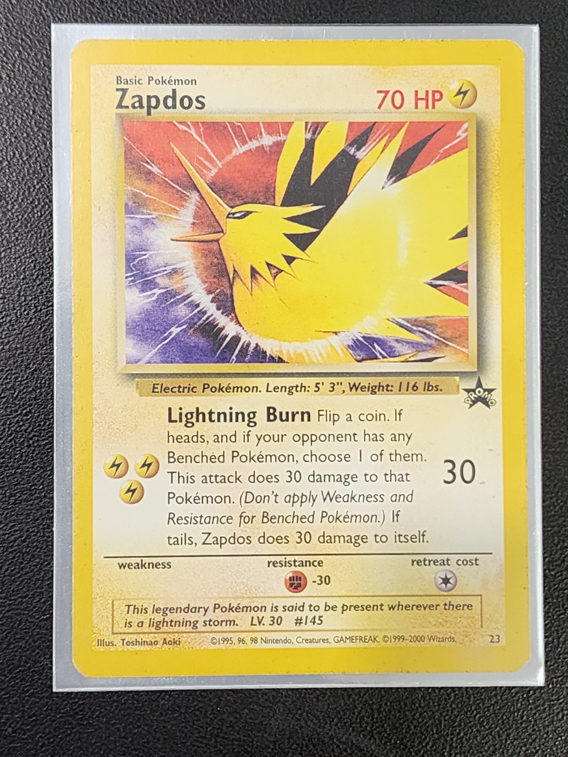 #23/53 Zapdos WoTC Promo