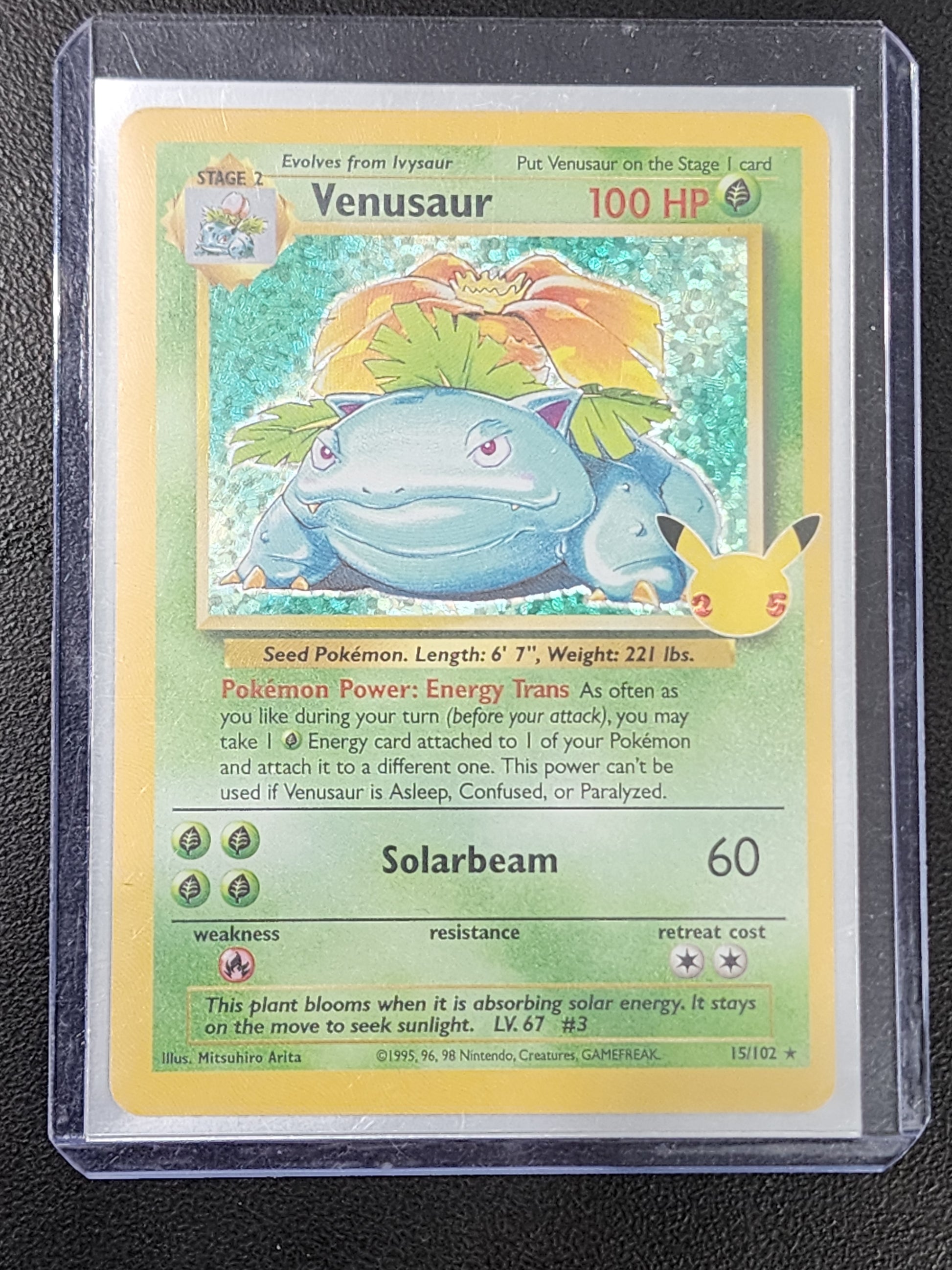 #15/102 Venusaur Celebrations: Classic Collection