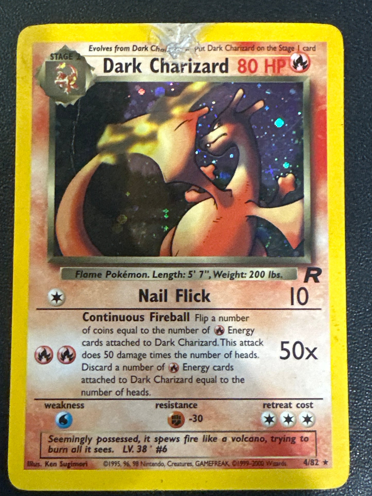 #04/82 Dark Charizard (4) Team Rocket