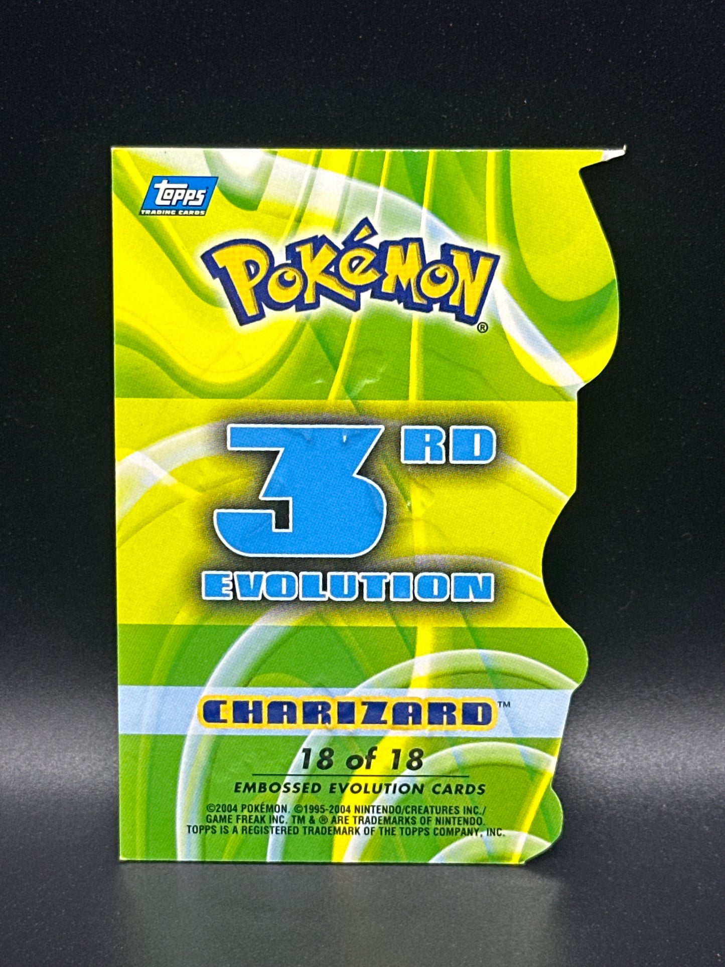Charizard 2004 Topps Pokemon die cut