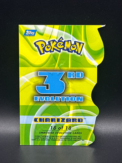 Charizard 2004 Topps Pokemon die cut