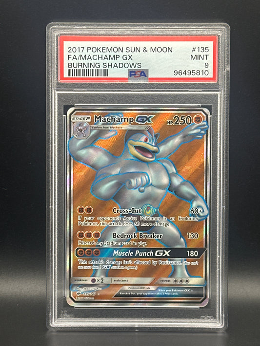 135/147 Machamp GX PSA 9