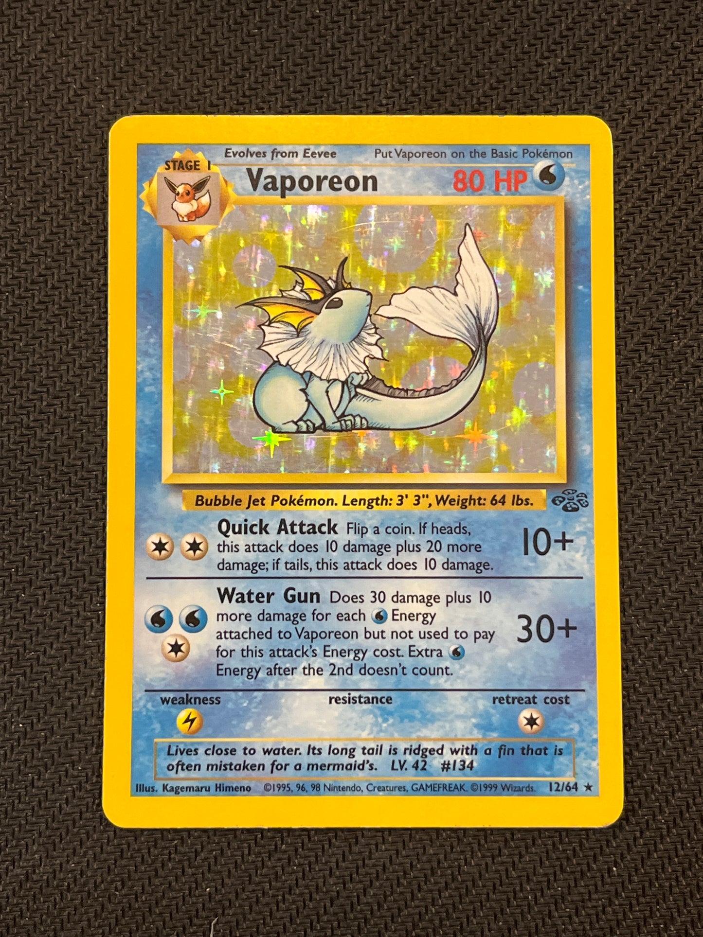 Vaporeon #12/64 Jungle