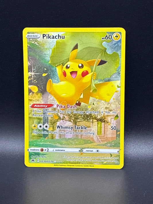 Pikachu #GG30/GG70 Crown Zenith: Galarian Gallery