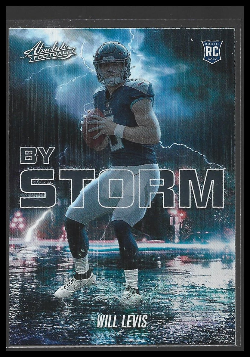 #BST-14 Will Levis 2023 Panini Absolute Tennessee Titans sports By Storm