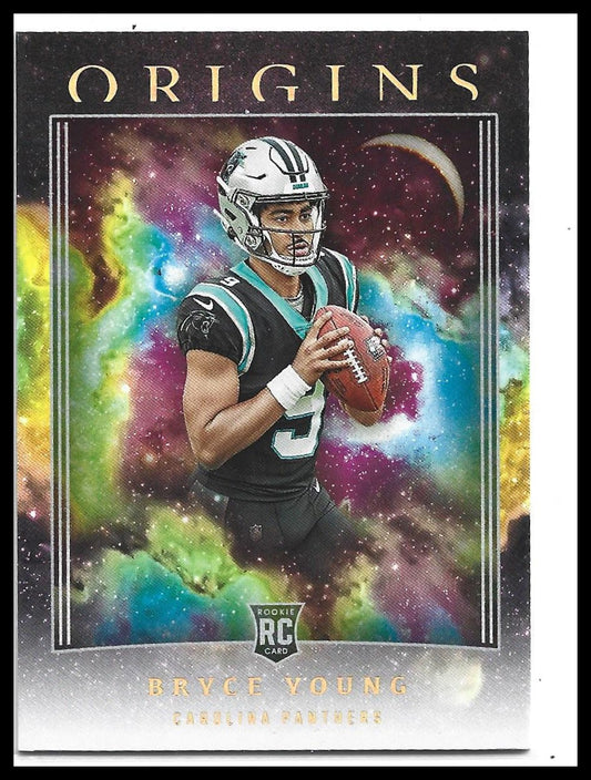 #102 Bryce Young 2023 Panini Origins RC Rookie Carolina Panthers sports