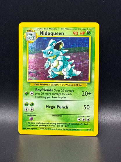 Nidoqueen #7/64 - Jungle Unlimited (Symbol Error)