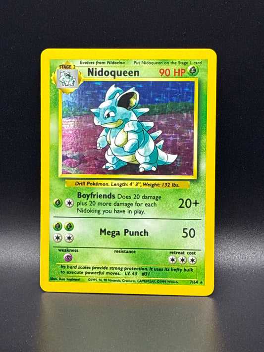 Nidoqueen #7/64 - Jungle Unlimited (Symbol Error)