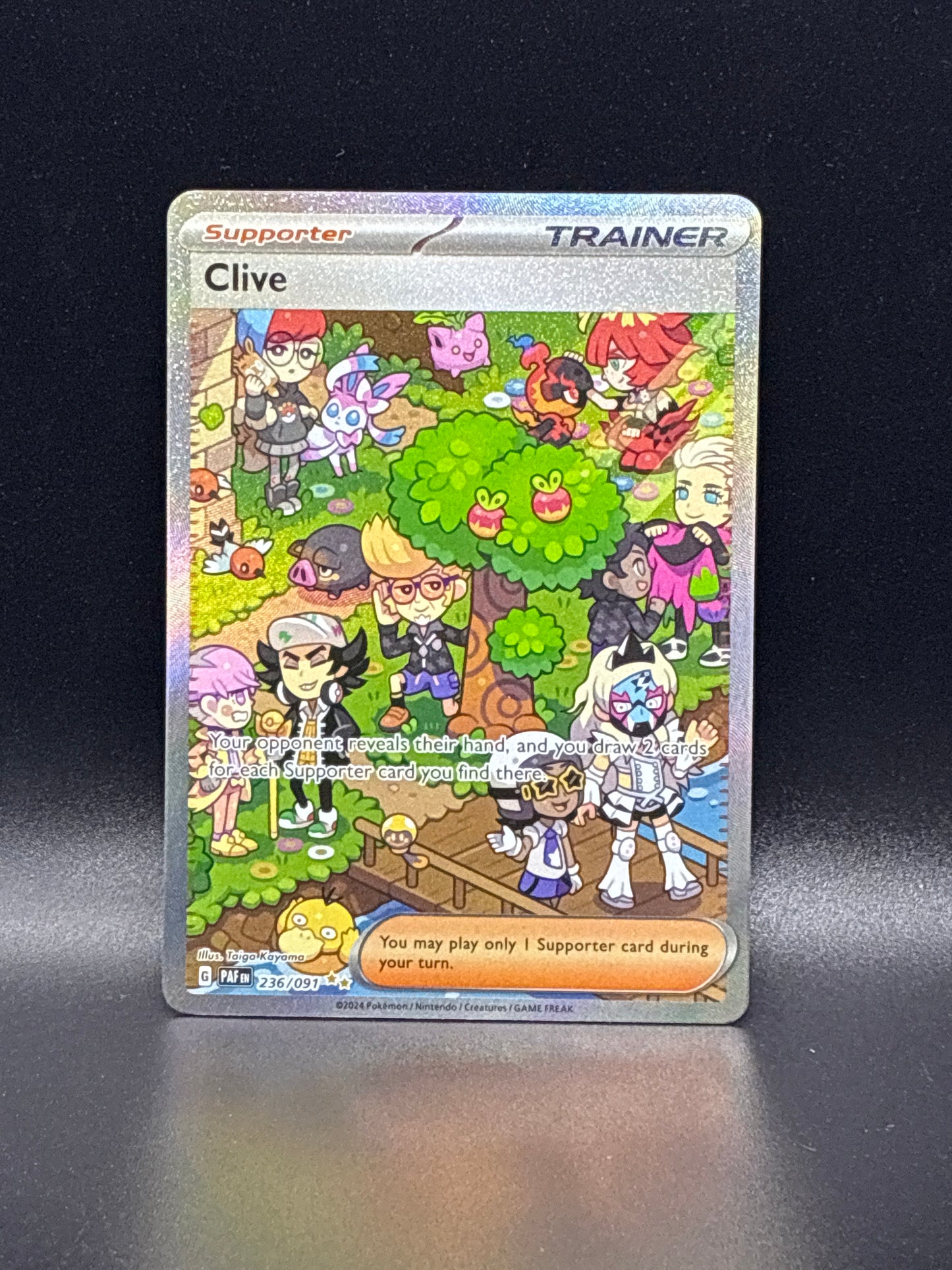 Clive (Special Illustration Rare) #236/091 - Paldean Fates