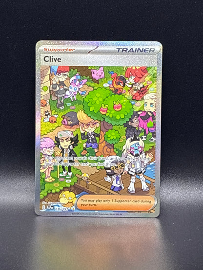 Clive (Special Illustration Rare) #236/091 - Paldean Fates