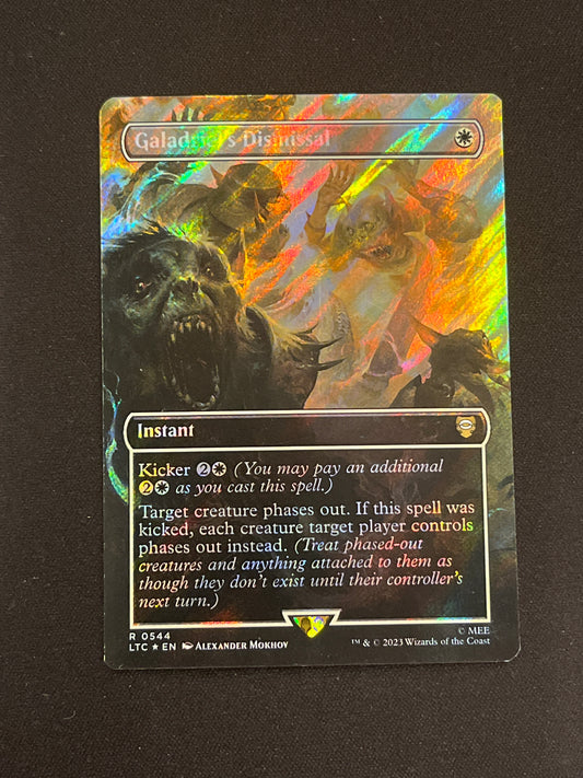 #0544 Galadriel’s Dismissal (Surge Foil) Tales of Middle-earth Commander