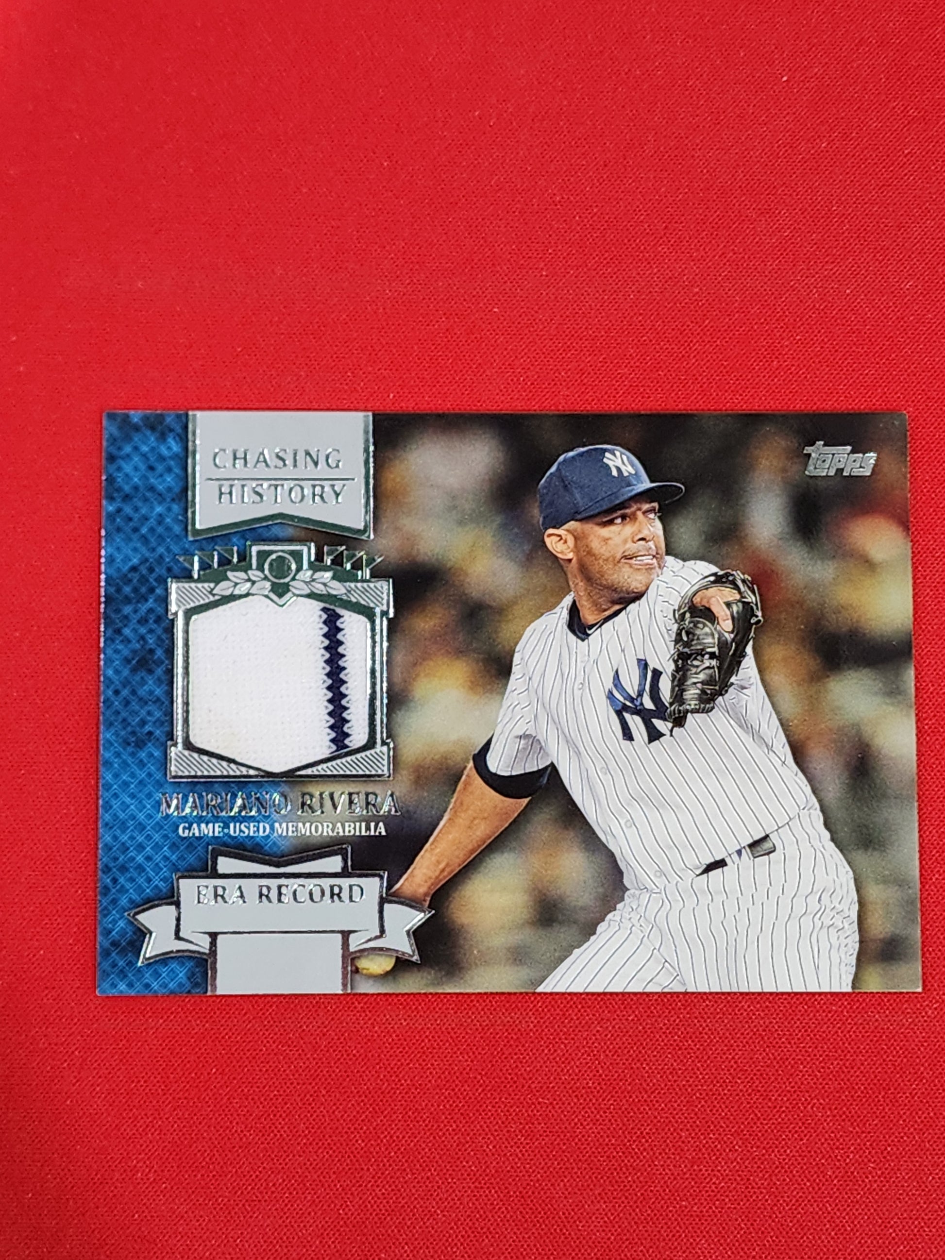 2013 Topps #CHR-MR Mariano Rivera Chasing History Relics