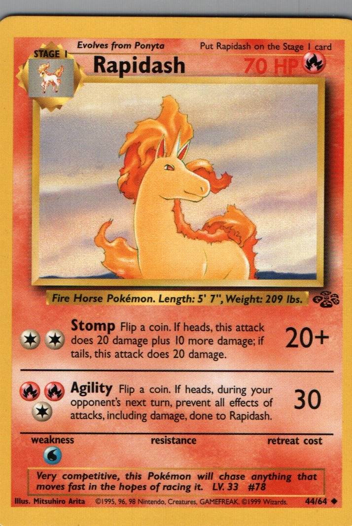 #44/64 Rapidash Jungle