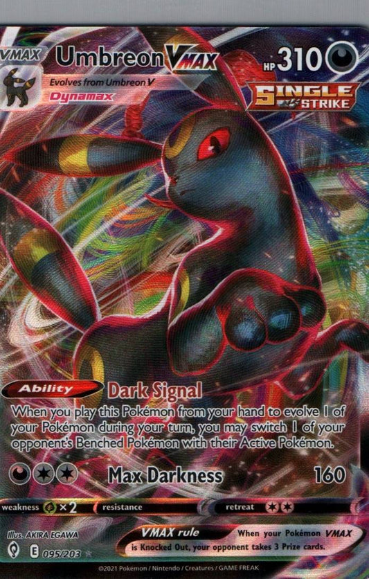 #095/203 Umbreon VMAX Prize Pack Series Cards