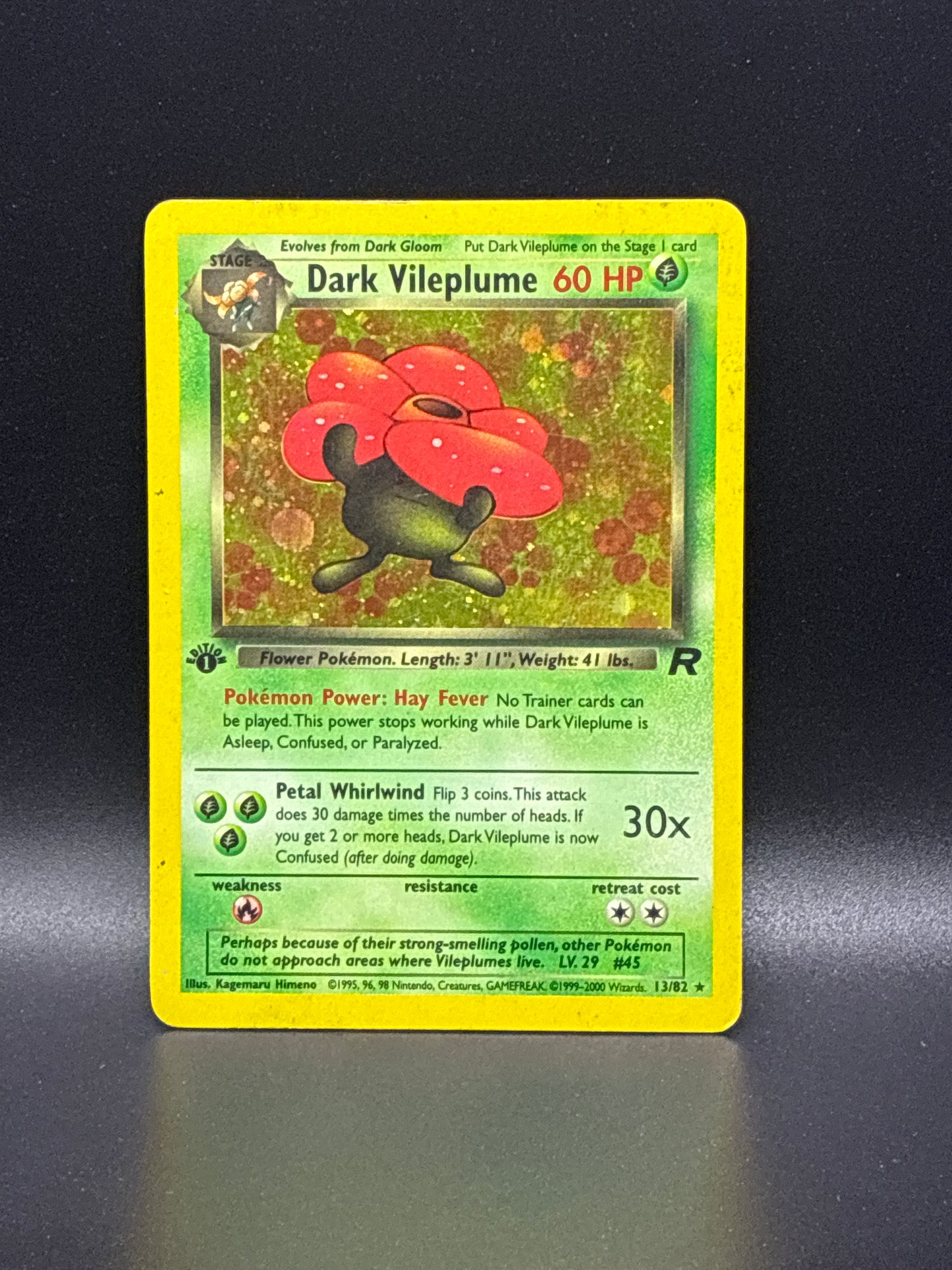 Dark Vileplume (1st Edition) #13/82 - Team Rocket