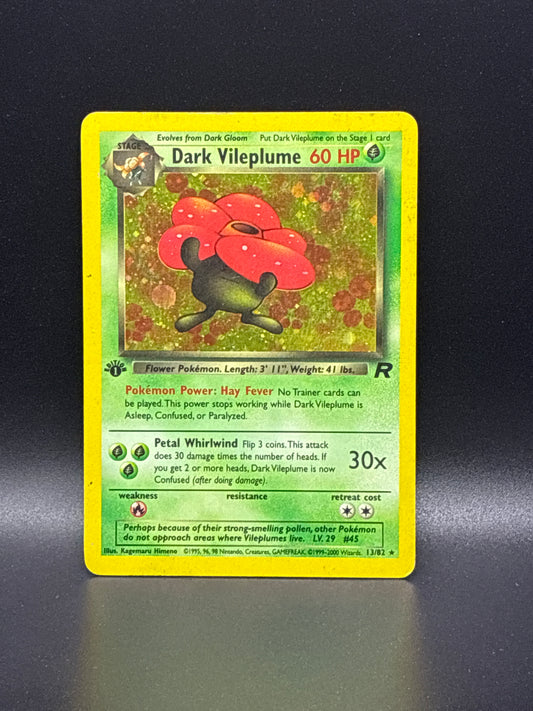 Dark Vileplume (1st Edition) #13/82 - Team Rocket