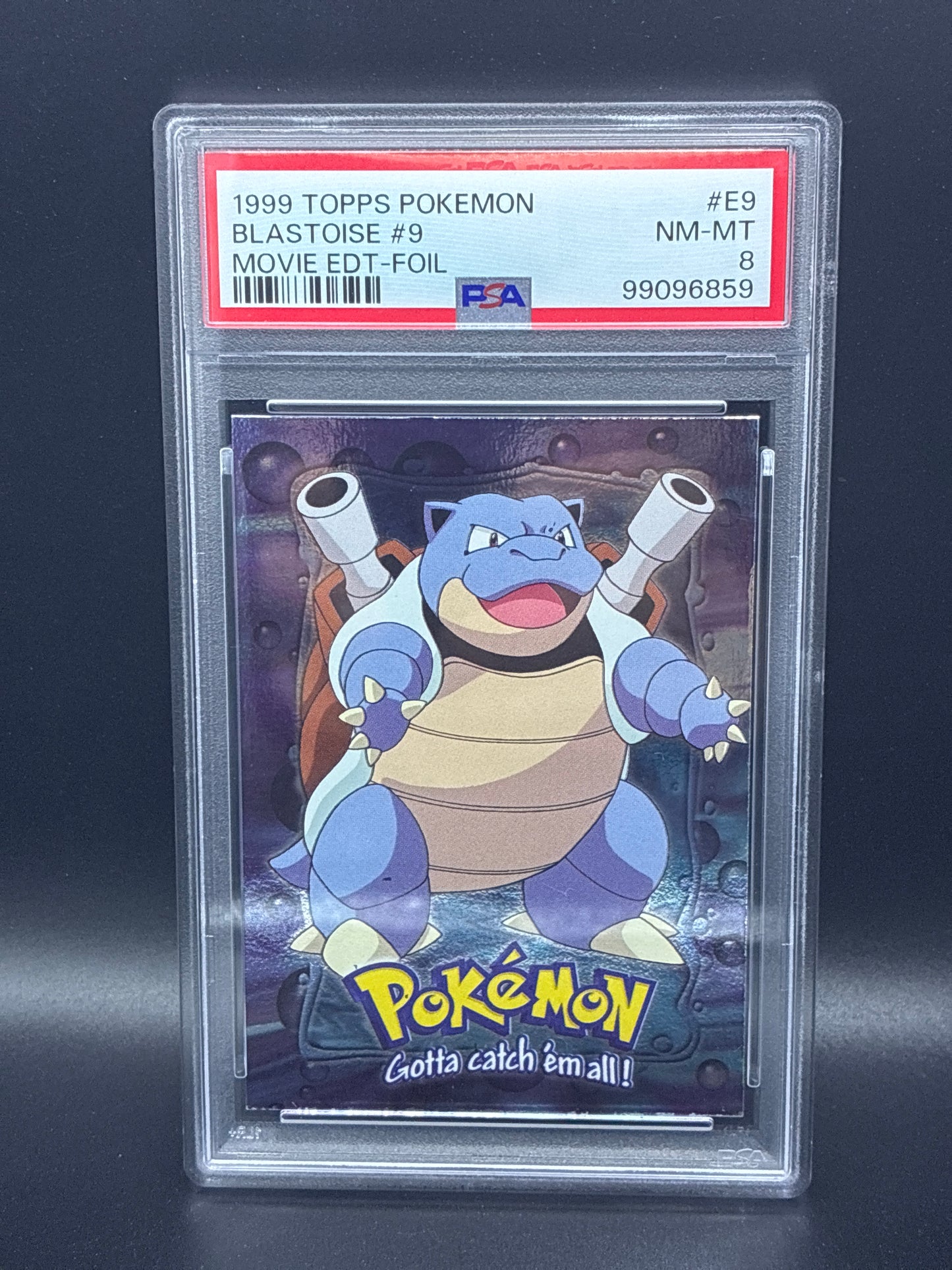 Topps chrome Blastoise Psa 8