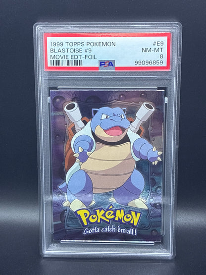 Topps chrome Blastoise Psa 8