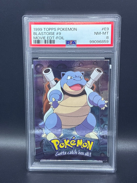 Topps chrome Blastoise Psa 8