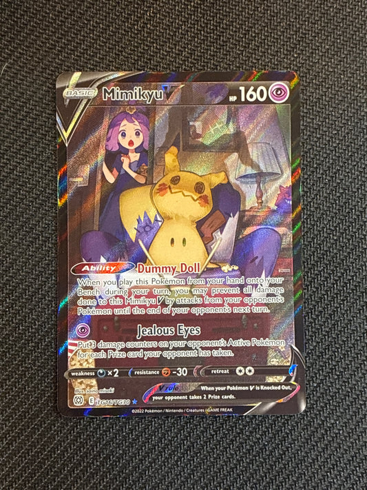 #TG16/TG30* Mimikyu V SWSH09: Brilliant Stars Trainer Gallery