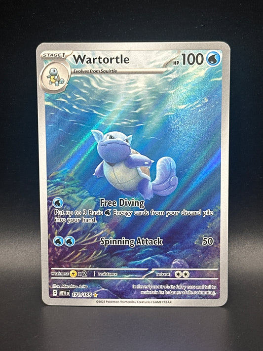 #171/165* Wartortle Pokemon 151