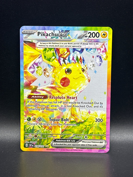238/191 Pikachu ex Surging Sparks