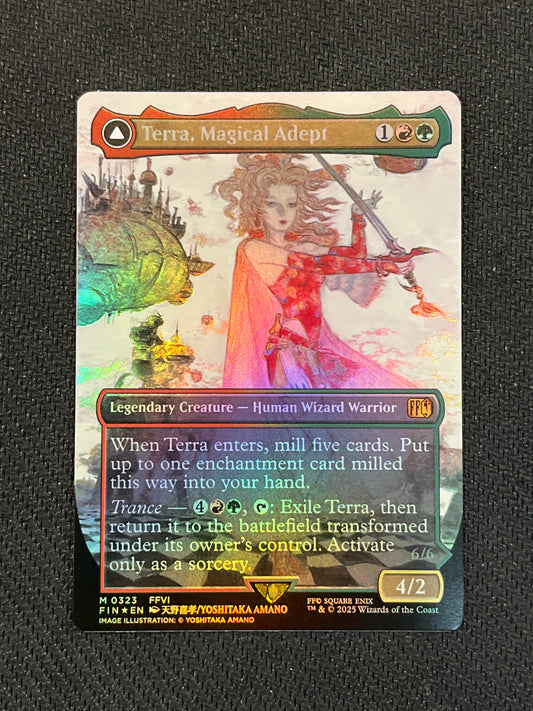 #0323 Terra, Magical Adept (Foil) Final Fantasy