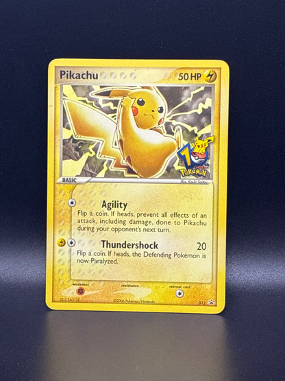 Pikachu (10th Anniversary) #012 - Promo