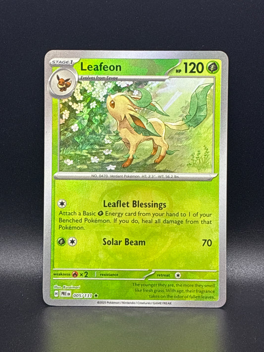 #005/131 Leafeon Masterball Prismatic Evolutions