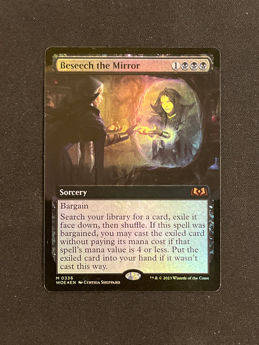 #0336 Beseech the Mirror (Foil) Wilds of Eldraine