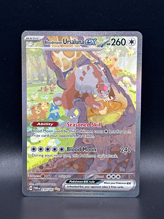 216/167 Bloodmoon Ursaluna Ex Twilight Masquerade