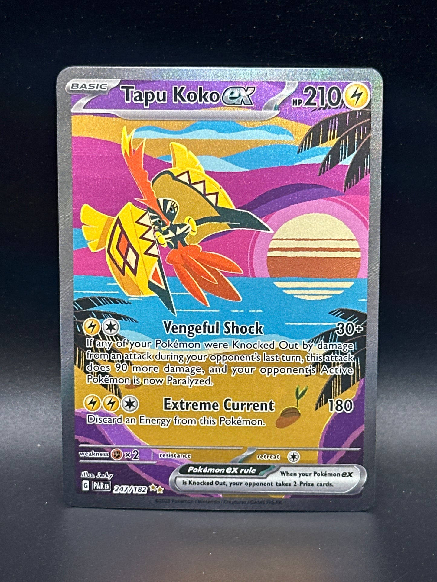 #247/182 Tapu Koko ex SV04: Paradox Rift