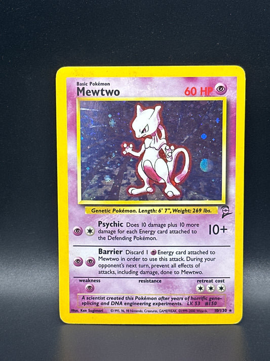#010/102** Mewtwo Base Set 2