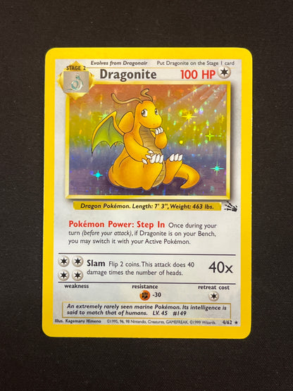 Dragonite* #4/62 Unlimited Fossil